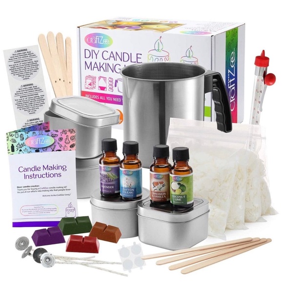 New Complete DIY Candle Making Kit Beginners to Pros Crafting Bundle lot set - Picture 7 of 13
